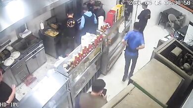 Únik plynu v restauraci v syrském Tal Rifátu