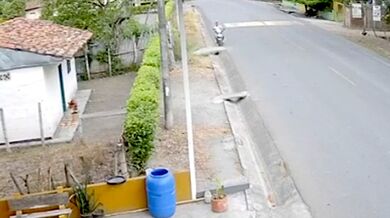 Brutální nehoda motorkáře