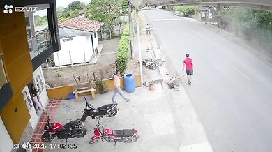 Brutální nehoda motorkáře