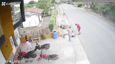 Brutální nehoda motorkáře