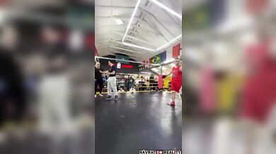 Knockout arogantního boxera