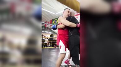 Knockout arogantního boxera
