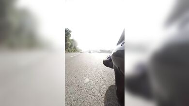 Nehoda motorkáře na dálnici #2