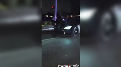 Žena sražená během automobilové honičky