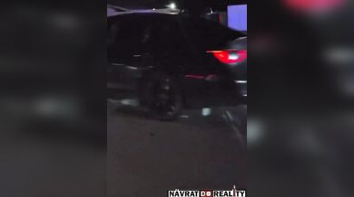 Žena sražená během automobilové honičky