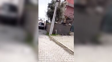 Brutální pád na kole při sjezdu ze schodů