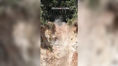 Pokus o vyjetí strmého kopce na krosce