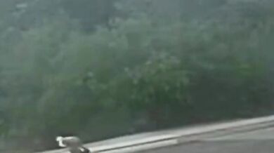 Motorkář po nárazu a požáru stroje skončil s těžkými popáleninami