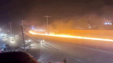 Hořící cisterna v syrské Hasace: Odvážný pokus řidiče o uhašení skončil sedmi zraněnými