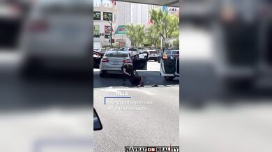 Brutální útok v Las Vegas: Rozepře po autonehodě vyústila v napadení ženy