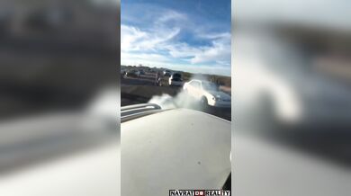 Driftař v plné rychlosti sestřelil fanouška