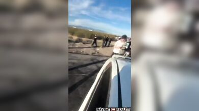 Driftař v plné rychlosti sestřelil fanouška