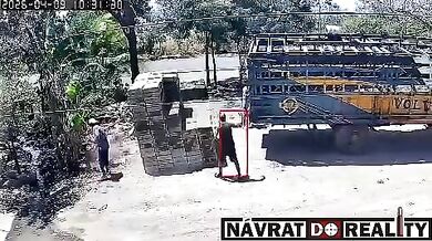 Pracovní úraz v Tipitapě: Dělník v kritickém stavu po zřícení zdi způsobeném nákladním vozem