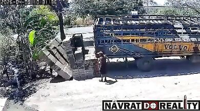 Pracovní úraz v Tipitapě: Dělník v kritickém stavu po zřícení zdi způsobeném nákladním vozem