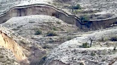 Obrovský sesuv půdy