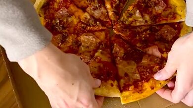 Chytré zmenšení krabice od pizzy