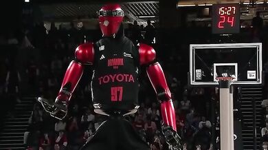 Robotický basketbalista CUE7 od Toyoty
