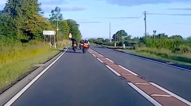 Brutální nehoda motorkářů