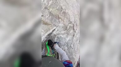 Dramatický pád na El Capitan: Horolezci se v Yosemitském národním parku utrhl kus skalní stěny