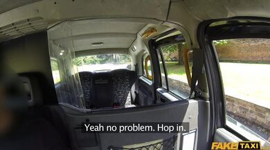 Fake Taxi - Prsatá klientka vyplněná spermatem v Londýně