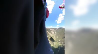 Srážka letadla Cessna s paraglajdistkou v Rakousku: Žena přežila kritický střet u Zell am See díky záložnímu padáku