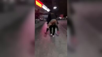 Sjetý zadek motorkáře