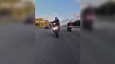 Kuriózní motonehoda #2