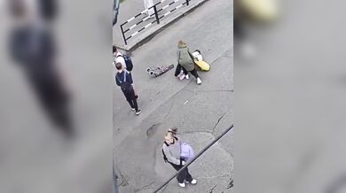 Ženu na přechodu v plném běhu srazil divoký srnec a pak utekl do lesa