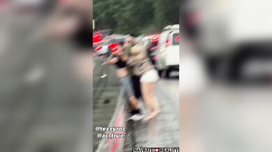 Road rage zakončený rvačkou na silnici