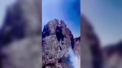 Čtyřiačtyřicetiletý turista se zřítil ze skály jen pár sekund po vyfocení na vrcholu