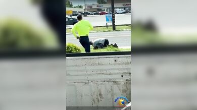 Rvačka s policistou