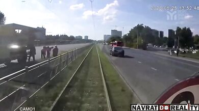 Silniční agresivita řidiče automobilu vůči tramvaji