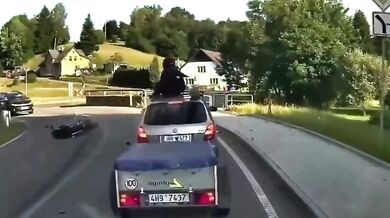 Nezvládnutí zatáčky