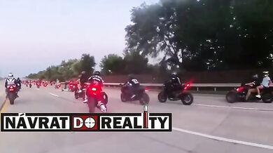 Nepříjemný pád spolujezdce