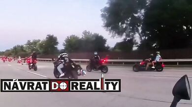 Nepříjemný pád spolujezdce