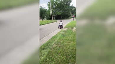Pád na mini elektrokole