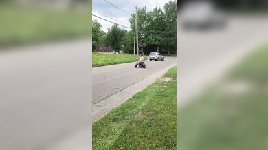 Pád na mini elektrokole