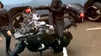 Pokus o krádež motocyklu