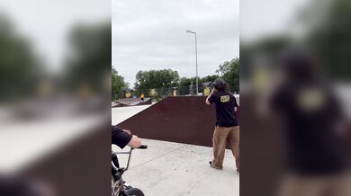 Pád na BMX závodech: Pětatřicetiletý jezdec Saša upřesnil informace o svém úrazu a vyvázl jen se zlomeným žebrem
