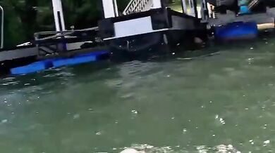 Dramatická nehoda na vodním skútru na jezeře Lanier