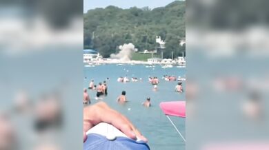 Trosky sestřeleného ukrajinského dronu zabily šest lidí