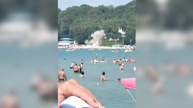 Trosky sestřeleného ukrajinského dronu zabily šest lidí