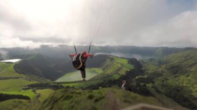 Paraglider Jean-Baptiste Chandelier