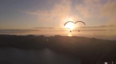 Paraglider Jean-Baptiste Chandelier