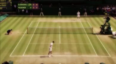 Dlouhé podání Novaka Djokoviče