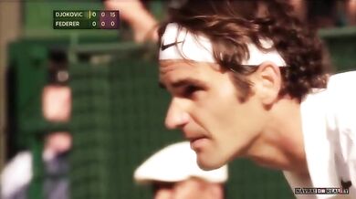 Dlouhé podání Novaka Djokoviče