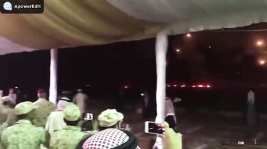 Ohňostroj arabské armády