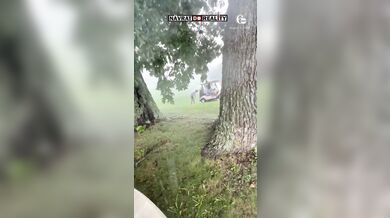 Úder blesku na golfovém hřišti: Muž v Ohiu natočil moment, kdy do něj při bouřce uhodil blesk