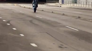 Pokus o wheelie #3