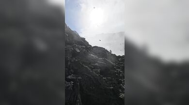 Únik před lavinou kamení na Mont Blancu: Horolezec přežil skalní zřícení vyvolané extrémními horky